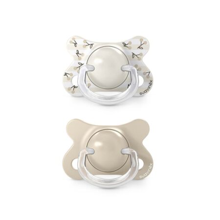 SUAVINEX | Cumlík SX PRO fyziologický BIRDIES -2/2 m - krémový