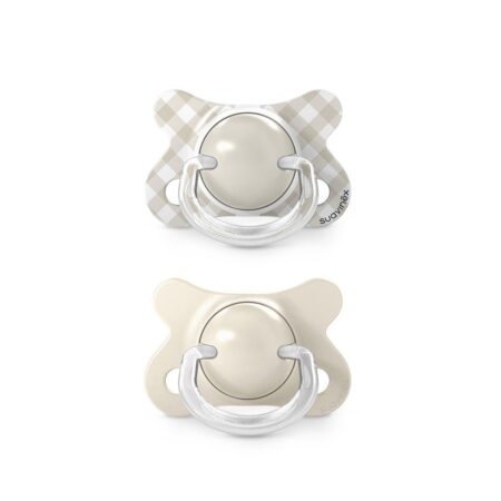 SUAVINEX | Cumlík SX PRO fyziologický WILD & FREE -2/2 m - krémový