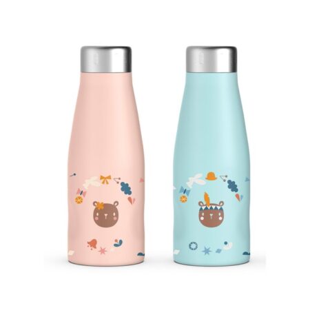 SUAVINEX | TERMO NEREZOVÁ FĽAŠA 350ml FOREST MODRÁ