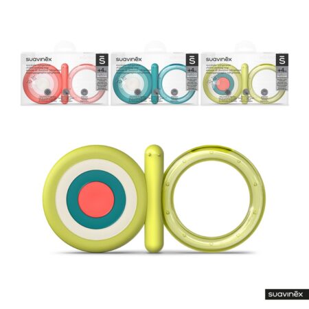 SUAVINEX | Chladiace HRYZÁTKO silikonové +4 m- BAREVNÉ