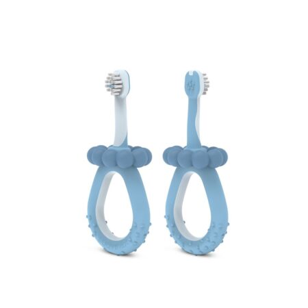 SUAVINEX | Detská kefka na zúbky BABY 0-2 roky - modrá