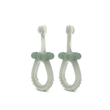 SUAVINEX | Detská kefka na zúbky BABY 0-2 roky - zelená
