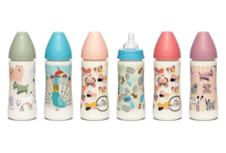 SUAVINEX | FĽAŠA Guľatý c. SILIKÓN 360 ml - ZELENÝ PSÍK