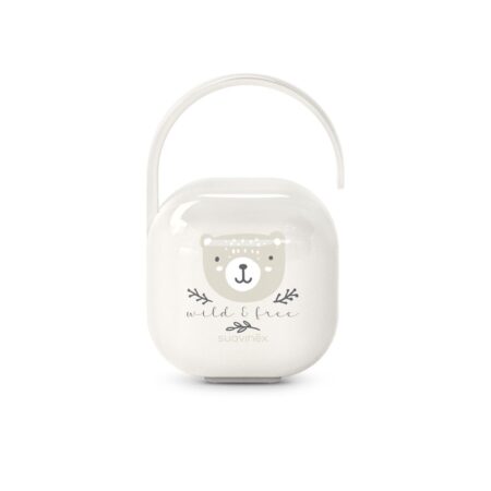 SUAVINEX l Krabička na cumlík WILD & FREE - krémová