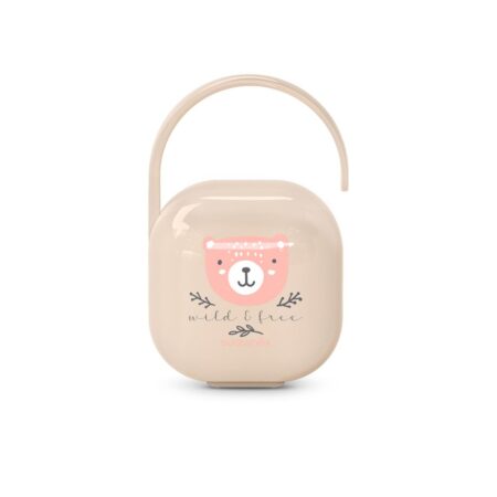 SUAVINEX l Krabička na cumlík WILD & FREE  - ružová