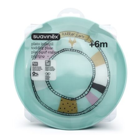 SUAVINEX | TANIER na učenie HELLO FOX - TYRKYS