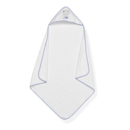 INTERBABY | Osuška froté MACKO & HRÍBIK - BIELO/MODRÁ