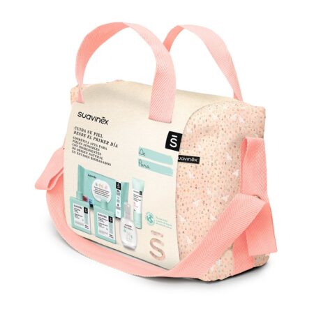 SUAVINEX | TAŠKA na pláž a cestovanie s kozmetikou - ružová