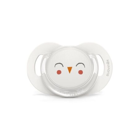 SUAVINEX | Cumlík SX PRO anatomický BONHOMIA 6/18 m SOVIČKA - biela