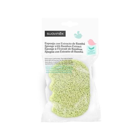 SUAVINEX | Umývacia huba detská s výťažkami bambusu