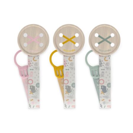 SUAVINEX | Klip na cumlík so stuhou Walk