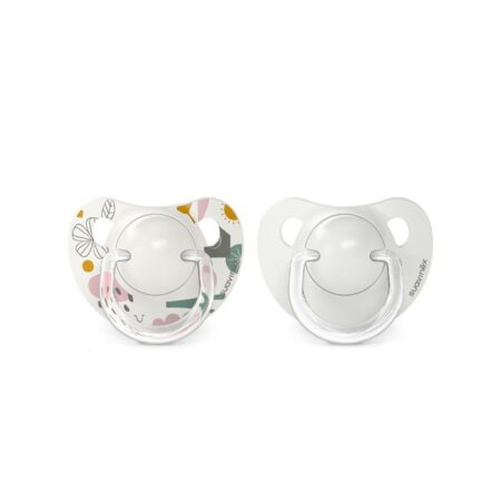 SUAVINEX | Cumlík anatomický silikon 0/6m 2 ks Walk