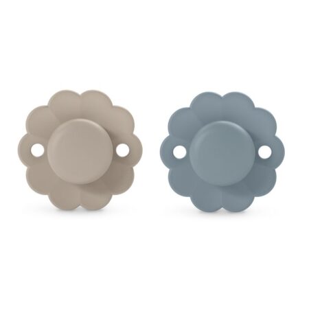 SUAVINEX | Cumlík SX PRO fyziologický 2 KS WONDER 6/18m - Gray Clouds + Spring Lake