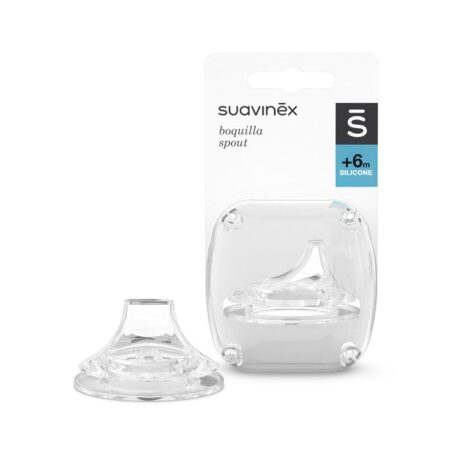 SUAVINEX | SOSÁČEK na nerozlitný hrnček - Silikón