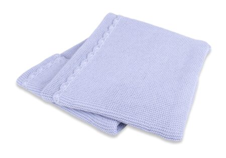 INTERBABY | Deka priadzová JEMNÁ - MODRÁ