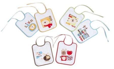 INTERBABY | Podbradník froté s fóliou