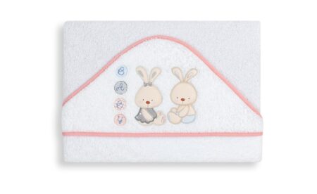 INTERBABY | Osuška froté BABY - RUŽOVÁ