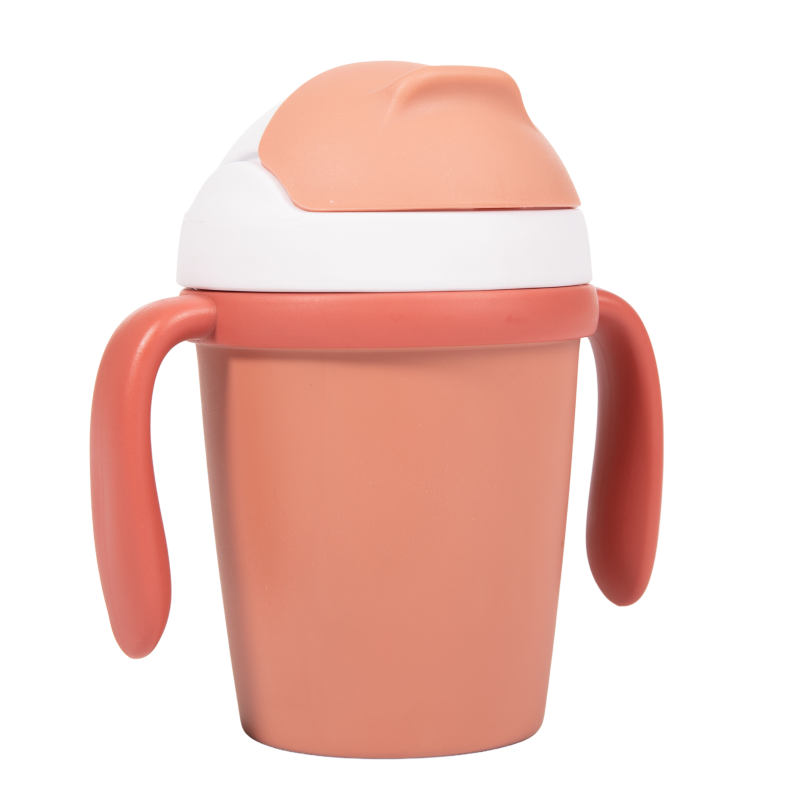 Hrnček so slamkou CPLA Terracotta