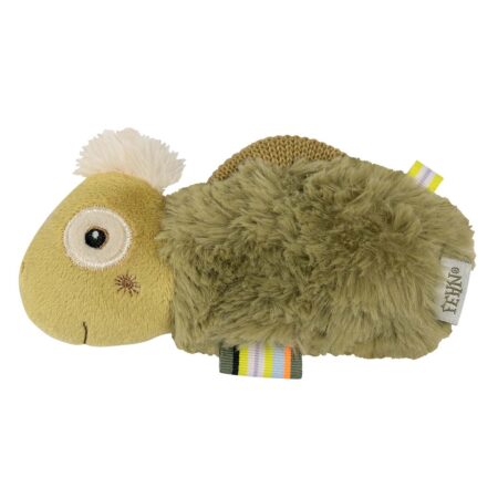 Ručná hrkálka chameleon