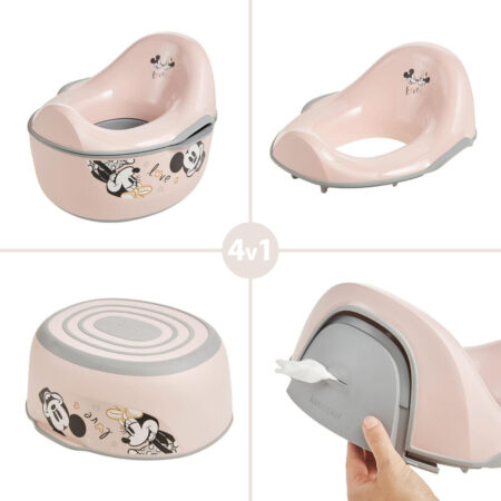 Detský nočník 4v1 "Minnie"