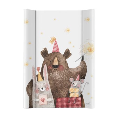 CEBA BABY Podložka prebaľovacia 2-hranná s pevnou doskou (50x70)