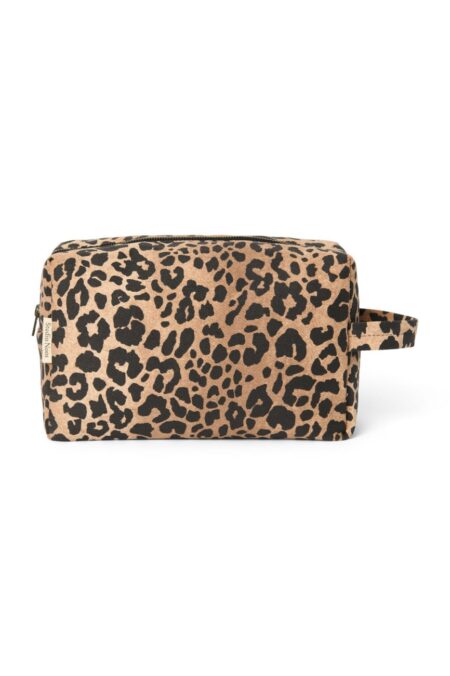 STUDIO NOOS - Cotton toaletná taštička | Brown Leopard