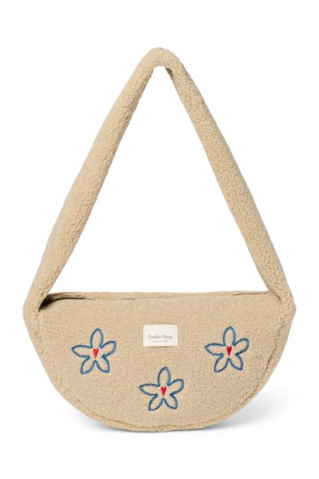 STUDIO NOOS - Teddy Mini Cross Body Bag | Ecru Flower Hearts