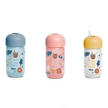 SUAVINEX | Fľaštička so slamkou FOREST