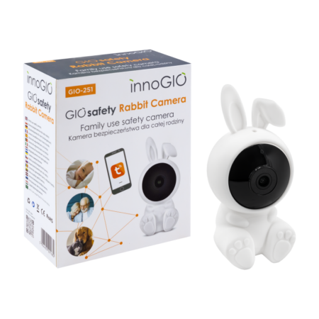 Domáca Smart Wi-fi kamera GIOsafety Rabbit