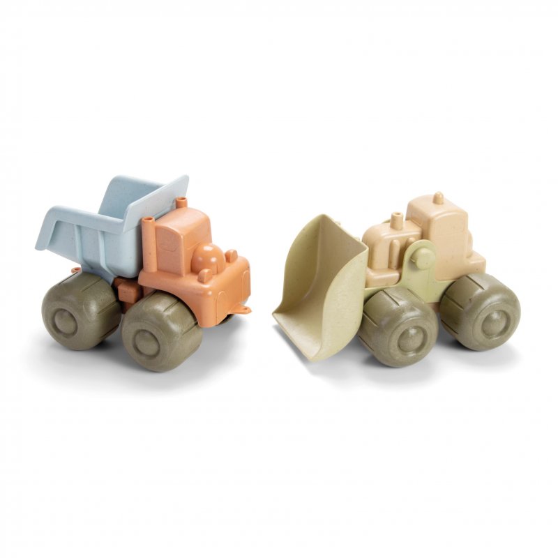 BIOplastic sada stavebných autíčok 2ks 24m+