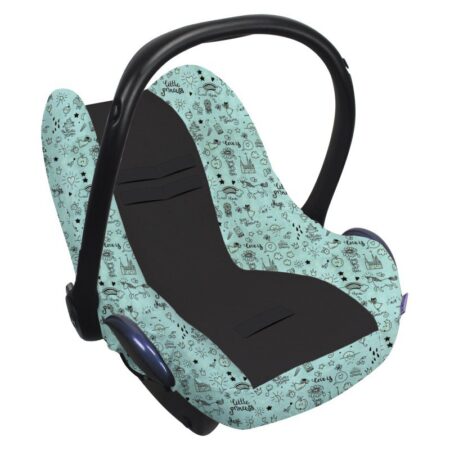 Poťah na autosedačku Seat Cover 0+ Limited LITTLE PRINCESS Glow in the Dark