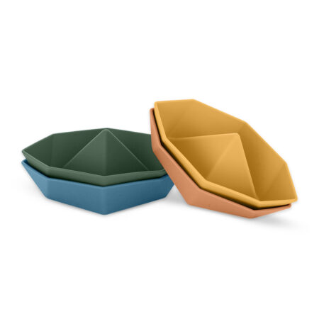 PETITE&MARS Hračky silikónové do vody Ships