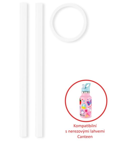 SKIP HOP Slamky náhradné na fľašu nerezovú