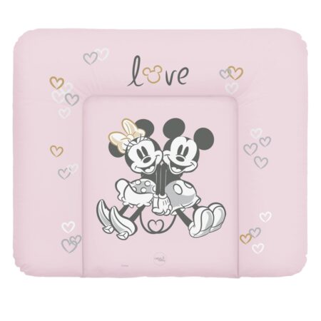 CEBA BABY Podložka prebaľovacia mäkká na komodu (85x72) Disney Minnie & Mickey