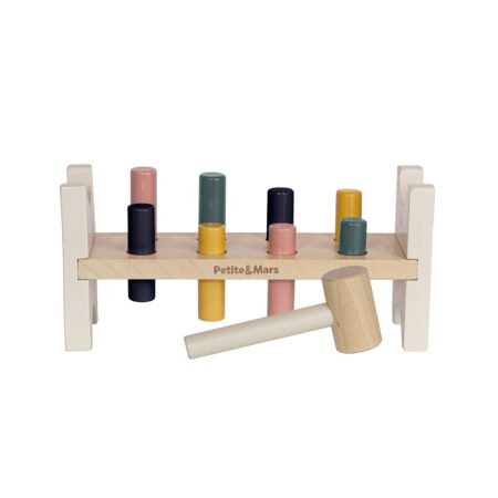 PETITE&MARS Hračka drevená Big Bang Wood of Mars 12m