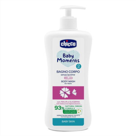 CHICCO Sprchový gél Baby Moments Relax 500 ml,