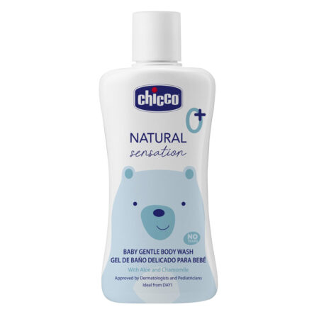 CHICCO Sprchový gél s aloe a harmančekom Natural Sensation 200ml,