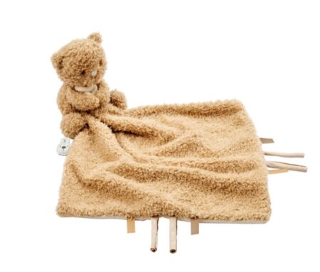 NATTOU Maznáčik plyšový Teddy medvedík 27 x 27 cm,