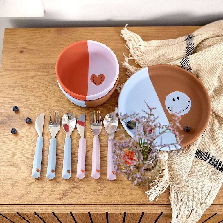 LÄSSIG BABIES Cutlery with Silicone Handle 3pcs – Obrázok 10