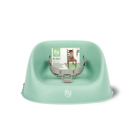 INGENUITY Jedálenská stolička na stoličku  Easy Clean Booster Green do 15KG