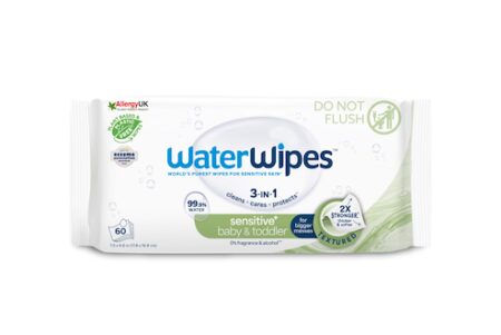 WATERWIPES Obrúsky vlhčené Baby&Toddler 3in1 60 ks