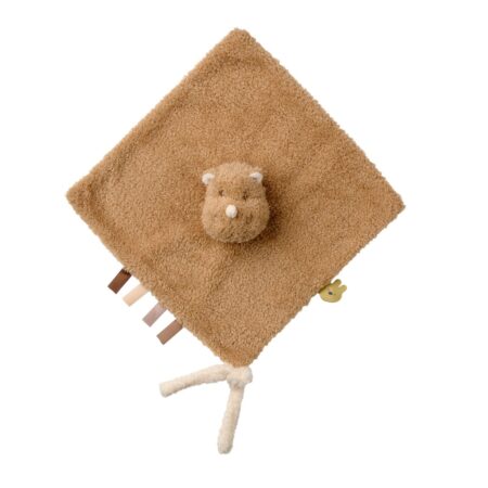 NATTOU Maznáčik plyšový Teddy nosorožec 28 x 28 cm,