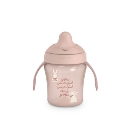 SUAVINEX | Nerozlievací hrnček WONDERLAND NEW 200 ml - ružový