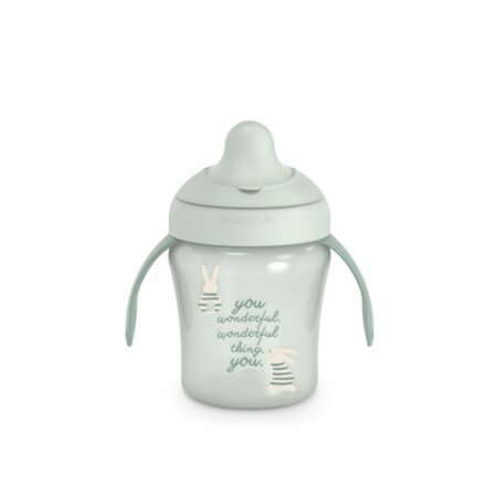 SUAVINEX | Nerozlievací hrnček WONDERLAND NEW 200 ml - zelený
