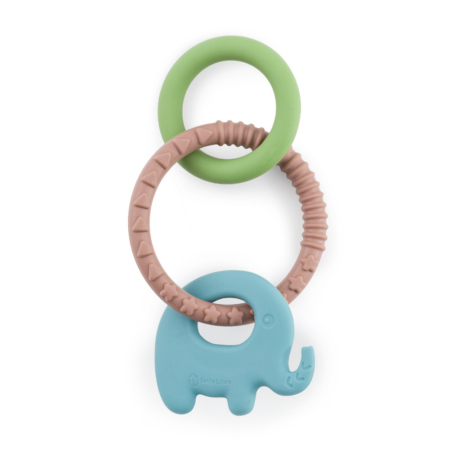 PETITE&MARS Hryzačka silikónová Elefi