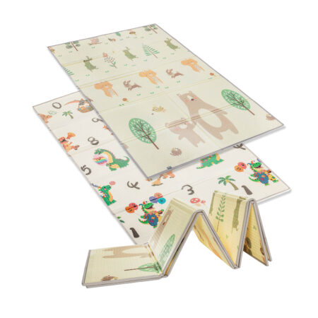 Multifunkční pěnová skládací podložka oboustranná 180x120