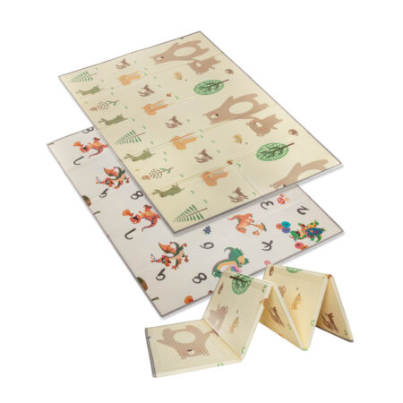 Multifunkční pěnová skládací podložka oboustranná 200x150