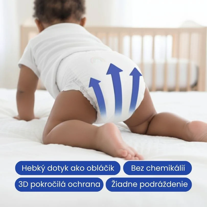 Kim & Kimmy Veľkosť 3 (6 - 11kg) - 60 ks plienok – Obrázok 2