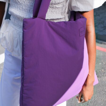STUDIO NOOS - Puffy MOM BAG | Textured Purple