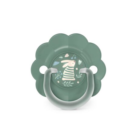 SUAVINEX | Cumlík SX PRO fyziologický WONDERLAND NEW 6/18m - zelený králik